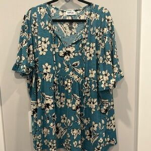 SPLA Peasant Top Short Sleeve Blouse